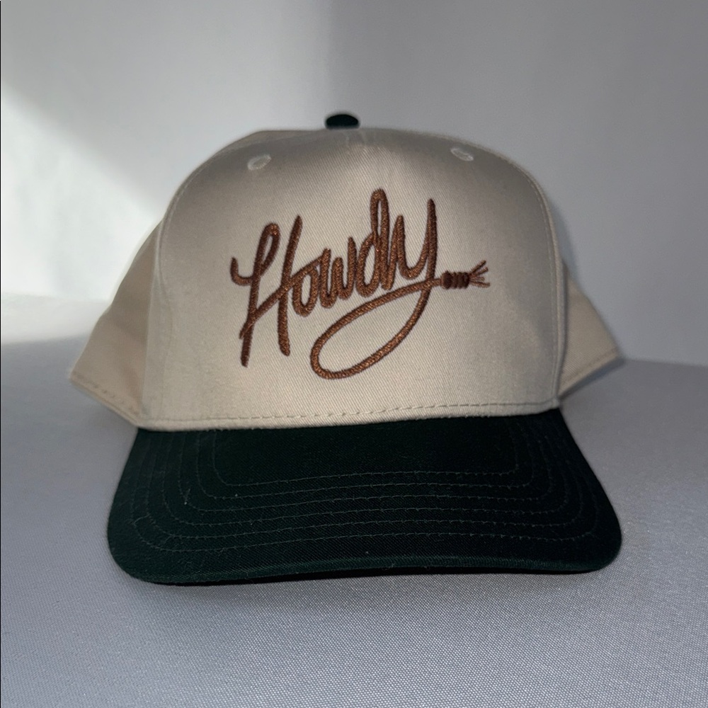 Howdy Embroidered Cap